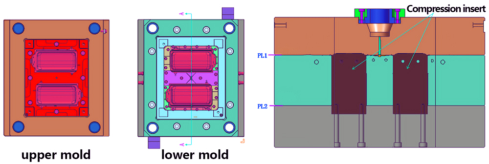 compression-mold-structure compression-mold-structure